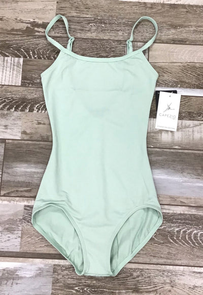 Capezio - Basic V Back Cami leotard - Adult (SE1001W) - Cameo Green
