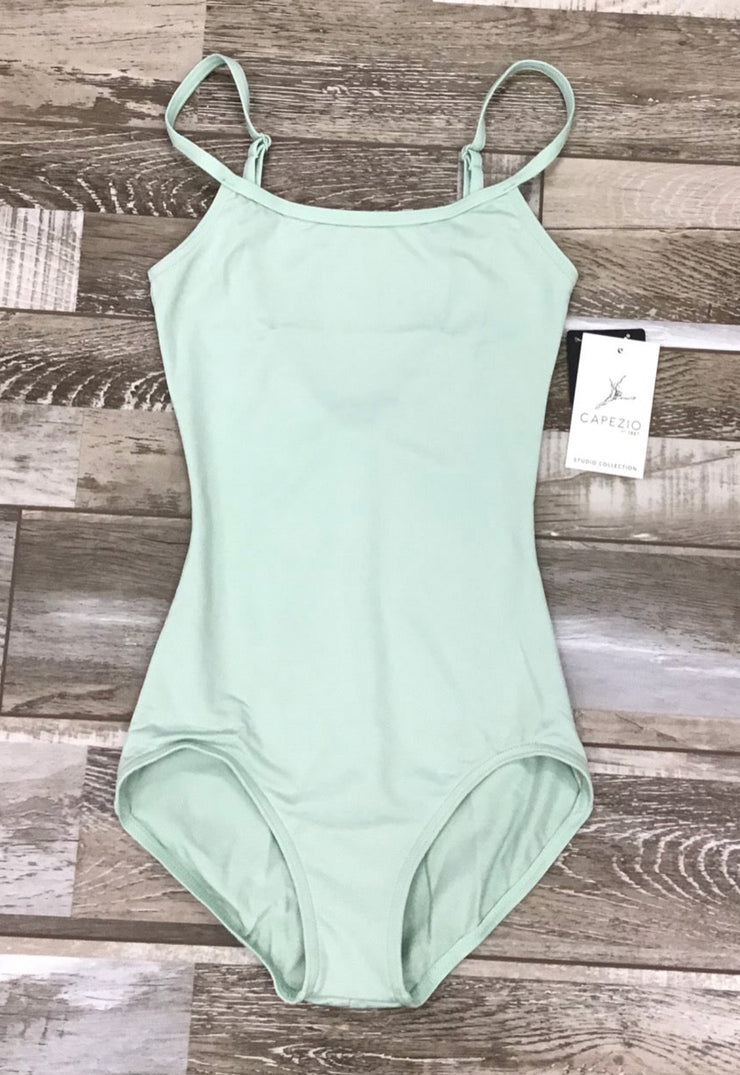 Capezio - Basic V Back Cami leotard - Adult (SE1001W) - Cameo Green