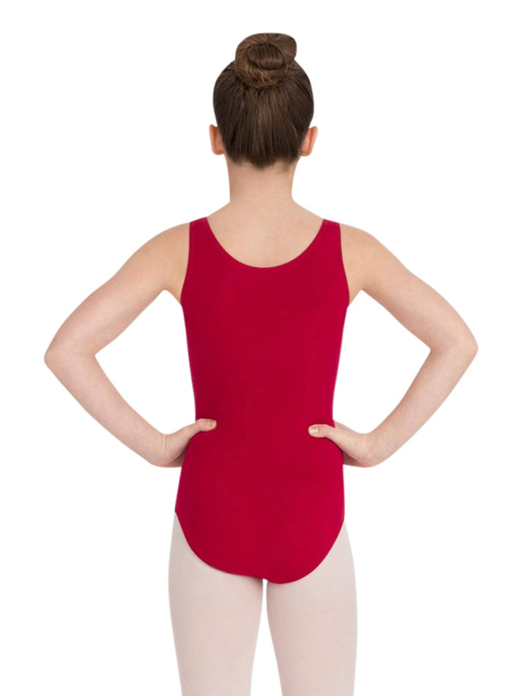 Capezio - High-Neck Tank Leotard - Child/Adult (CC201C/CC201) - Garnet