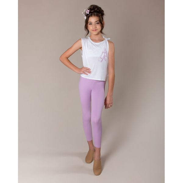 Energetiks - Riley Tie Top - Child (ICAT71J1) - White