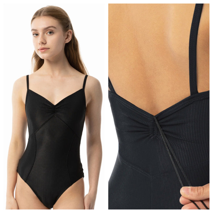 Suffolk - Audition Sweetheart Neckline Leotard - Adult (2520A) - Black