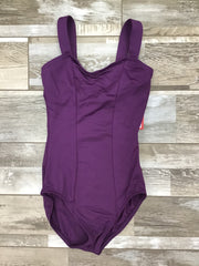 Capezio - Tactel Wide Strap Camisole Leotard - Adult (SE1012W) - Aubergine