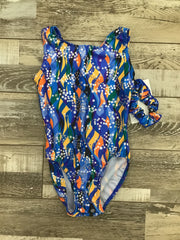 Mondor - Printed Tank Gymnastics Leotard - Child (27822) - Waves