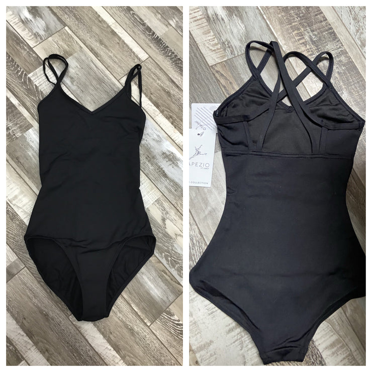 Capezio - Studio Collection Crisscross Back Leotard - Adult (SE1029W) - Black