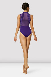 Bloch - Zipper Front Halter Neck Leotard - Adult (L1045) - Amethyst