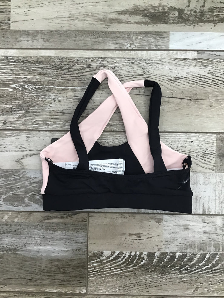 So Danca - Maya Top - Child (L-2549) - Black/Antique Rose