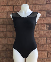 Ballet Rosa -Crystale V-Front/Full Back Leotard - Adult (1115MFA) - Noir