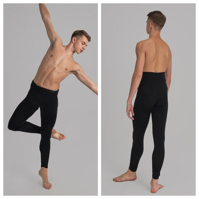 Nikolay - LITTLE ERIC/ERIC Leggings Convertible Tights - Boys/Mens (DAD2008MN/DA2008MN) - Black