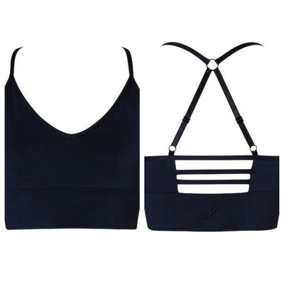 Energetiks - Sophia Crop Top - Adult (IAC116AZ2) - Black