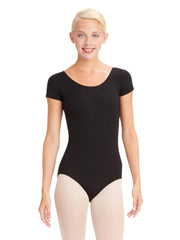 Capezio - Short Sleeve Leotard - Child/Adult (TB132C/TB133) - Black