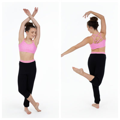 Bloch by Flo Active - Track Pant - Child (FM1404B) - Black - Final Sale