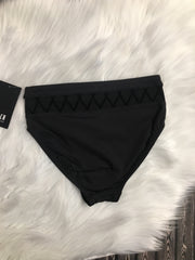 Bloch - Diamond Mesh High Waist Briefs - Adult (FR5041) - Black FINAL SALE