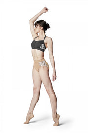 Bloch - Printed Mesh High Waisted Brief - Adult (FR5053) - Nomad - Final Sale