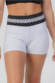 Sylvia P - Polka Polka Short - Adult (21-11-GHY-016) - Black Final Sale
