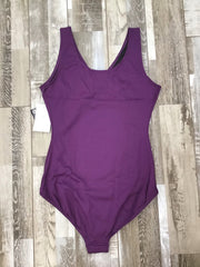 Capezio - Studio Collection Pinch Front V Neck Leotard - Adult (SE1008W) - Aubergine