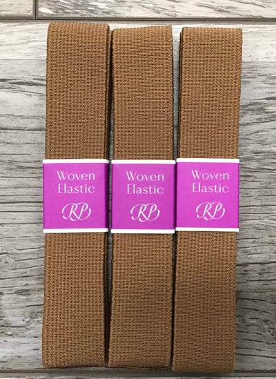 RP Collection- Woven Elastic - Almond