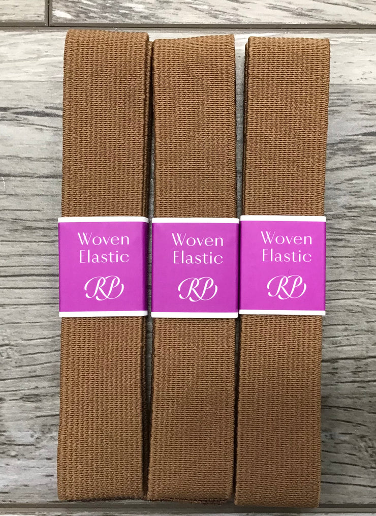 RP Collection- Woven Elastic - Almond
