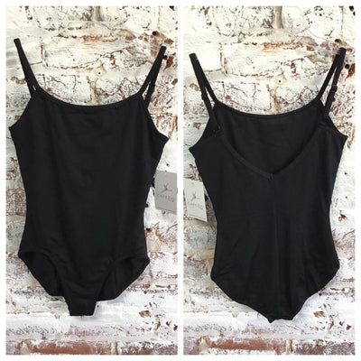 Capezio - Basic V Back Cami Leotard - Adult (SE1001W) - Black