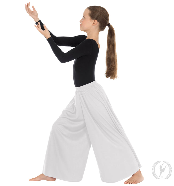 Eurotard - Palazzo Pant - Child/Adult (13696C/13696) - White