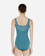 Lulli Dancewear - Maureen Mesh Tank Leotard - Adult (LUB821) - Teal