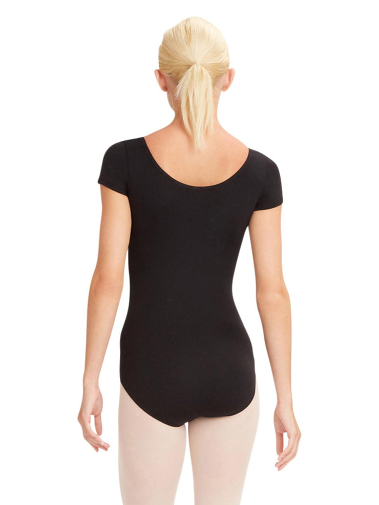 Capezio - Short Sleeve Leotard - Child/Adult (TB132C/TB133) - Black
