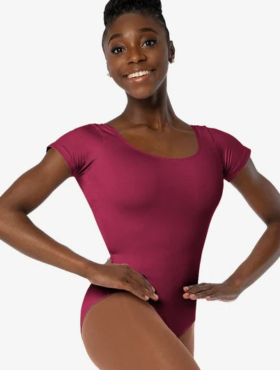 So Danca - Margaret Cap Sleeve Leotard - Child/Adult (SL26/SL25) - Burgundy