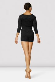 Bloch -  Lynda Knit 3/4 Sleeve Sweater - Child (CZ3116) - Black