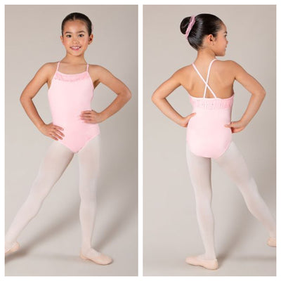 Energetiks - Carly Camisole Leotard - Child (ICL176BS2) - Candy Pink