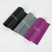 RP Collection - Exercise Band Three Pack - Light/Medium/Heavy Strength